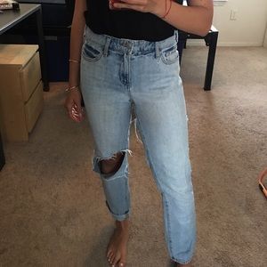 High Rise Mom Jean